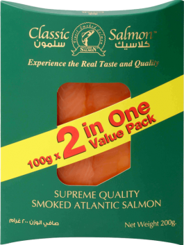 Atlantic Smoked Salmon 2 in 1