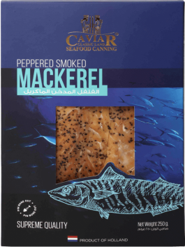 Peppered Smoked Mackerel 250g
