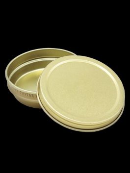 Empty Caviar Tins